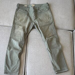 J. Crew Sage 484 Slim Fit Men's Five pocket - fading/imperfections